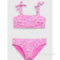 Girl's fashion print swimwear bikini